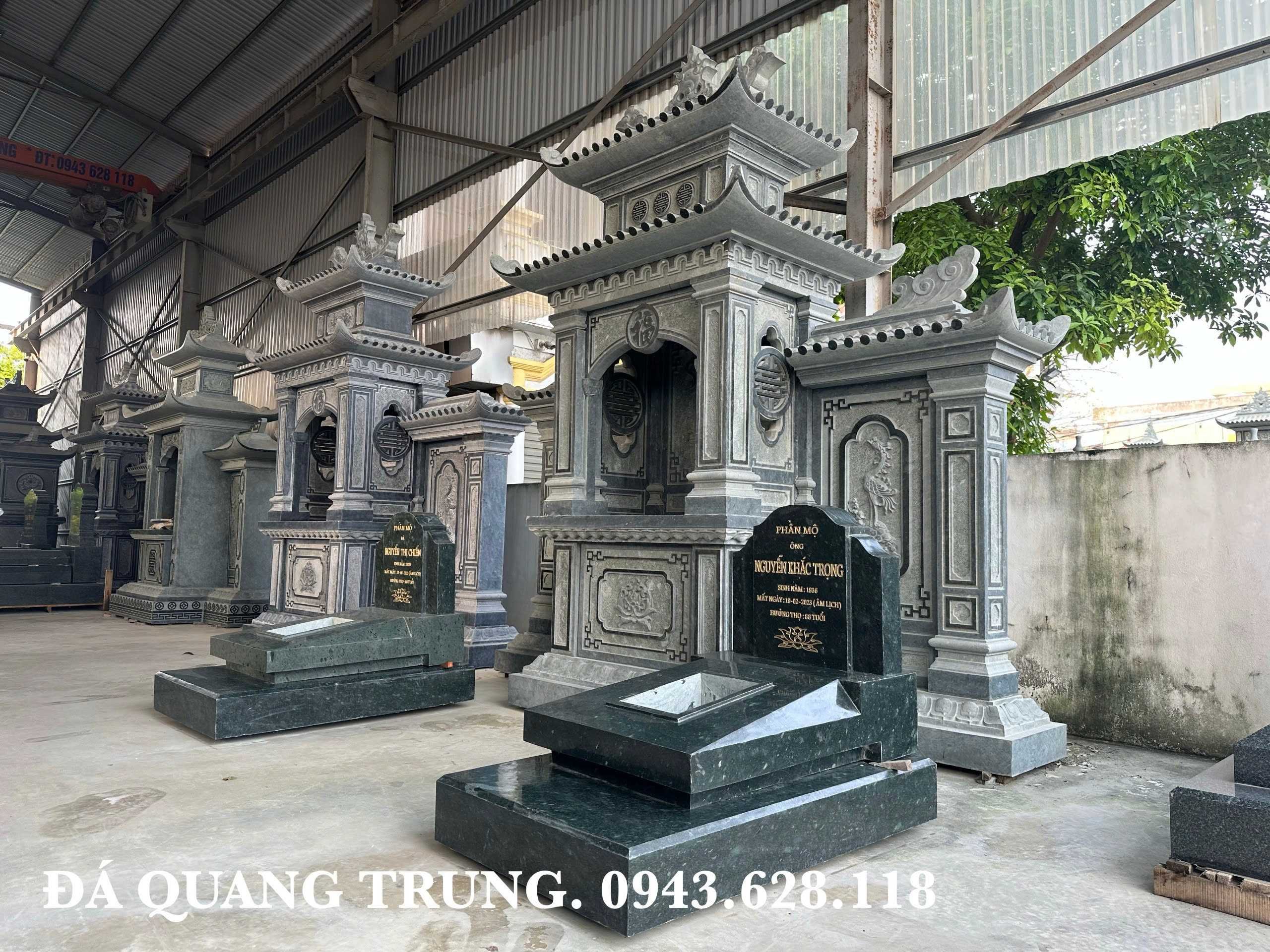 Mộ đá granite nguyên khối
