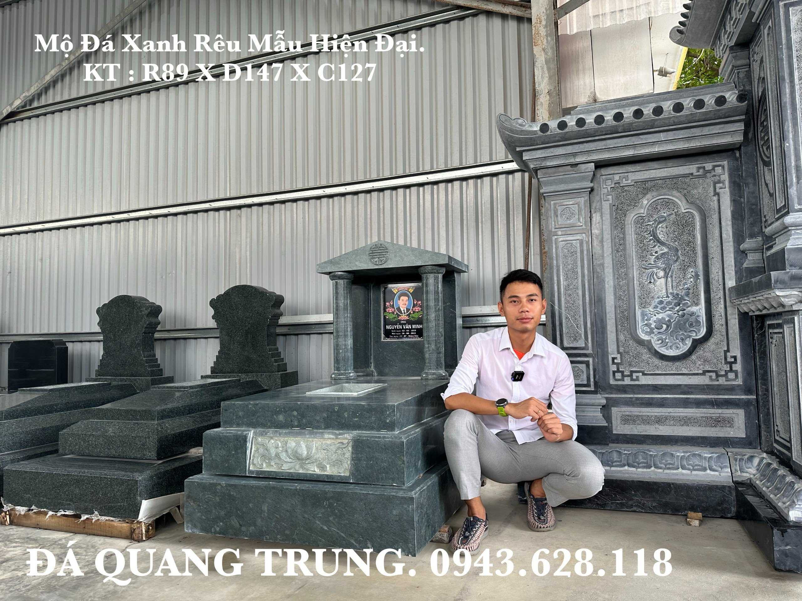 Mộ đá xanh rêu Ninh Vân