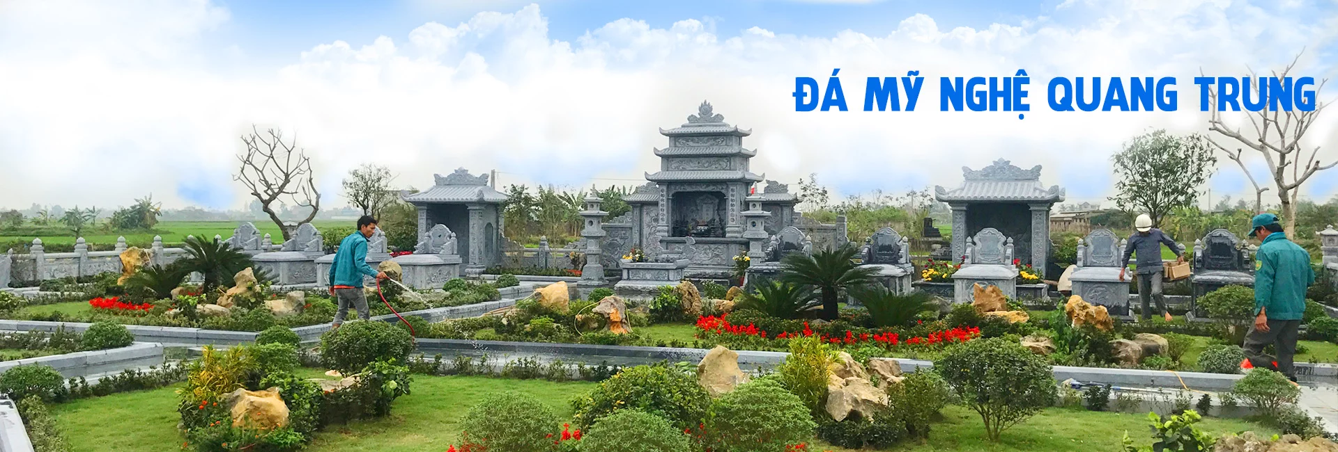 Lăng mộ đá Hải Phòng - Đá mỹ nghệ Quang Trung