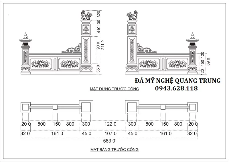 Mẫu Lăng Mộ Đá Xanh Rêu Cao Cấp Tại Nghĩa Trang Diễn Châu, Nghệ An 11 Mẫu Lăng Mộ Đá Xanh Rêu Cao Cấp Tại Nghĩa Trang Diễn Châu, Nghệ An - Đá Mỹ Nghệ Quang Trung Ninh Bình