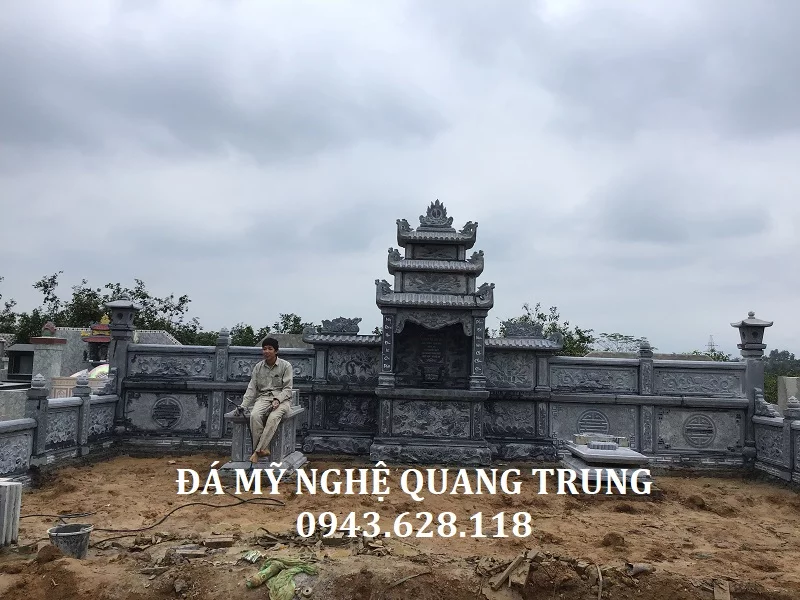 LĂNG THỜ CHÍNH NHÀ BÁC THUYÊN Lăng mộ đá, Mộ đá Ninh Bình
