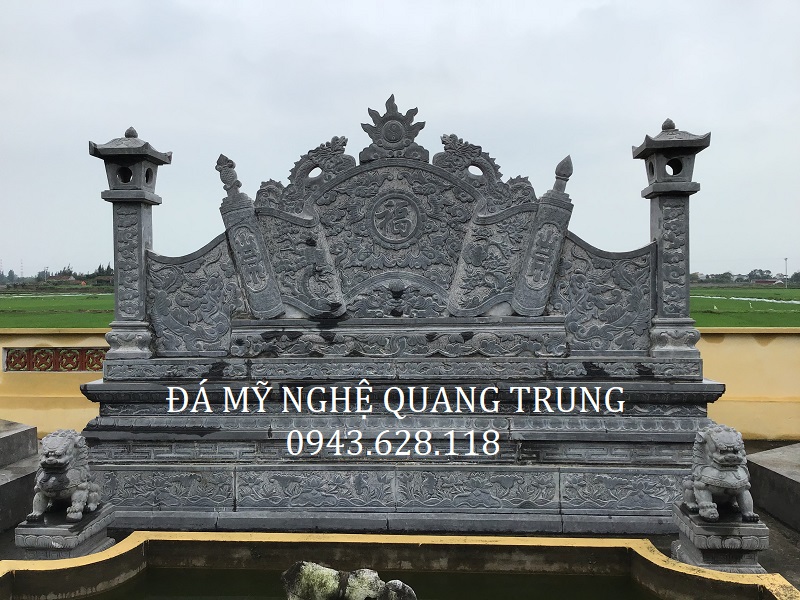 MẪU CUỐN THƯ ĐÁ 05 Lăng mộ đá, Mộ đá Ninh Bình