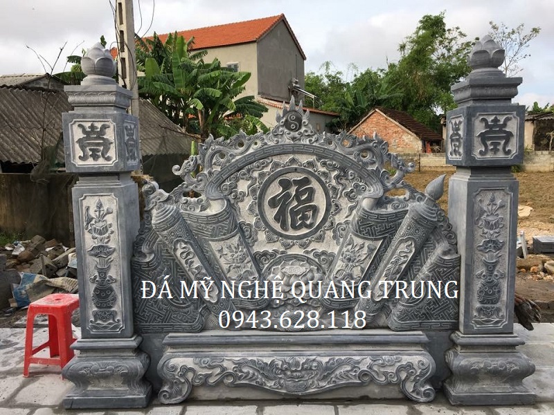 MẪU CUỐN THƯ ĐÁ 09 Lăng mộ đá, Mộ đá Ninh Bình