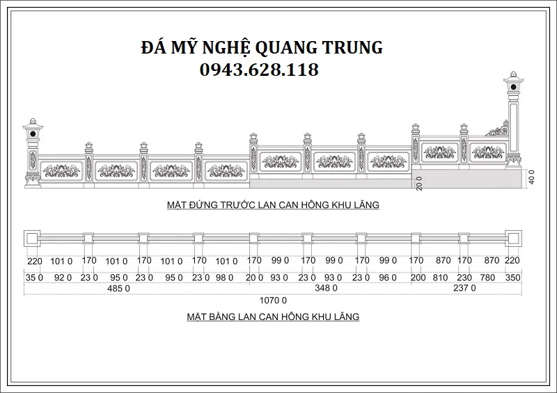 THIẾT KẾ MẶT HÔNG KHU LĂNG MỘ ĐÁ Lăng mộ đá, Mộ đá Ninh Bình