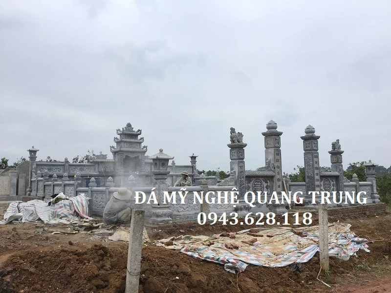 TỔNG THỂ KHU LĂNG MỘ ĐÁ NHÀ BÁC THUYÊN Lăng mộ đá, Mộ đá Ninh Bình