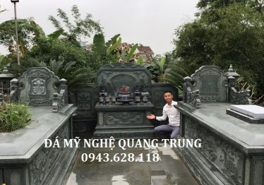 Tổng quan Khu Lăng mộ đá xanh rêu đẹp - Mẫu Lăng mộ đá ĐẸP năm 2019 của Đá mỹ nghệ Quang Trung