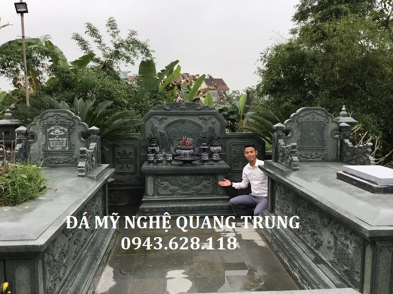 Tổng quan Khu Lăng mộ đá xanh rêu đẹp