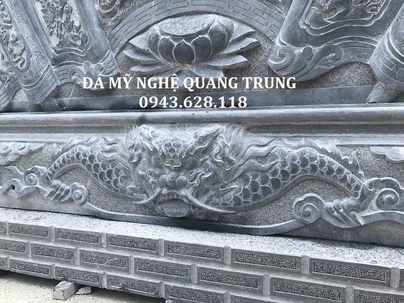 CHI TIẾT HOA VĂN ĐẾ CUỐN THƯ 367 Lăng mộ đá, Mộ đá Ninh Bình