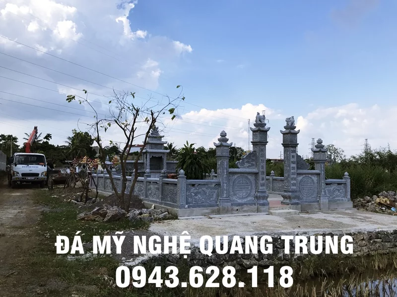 Làm Lan can đá tại Bắc Giang - Đá Mỹ Nghệ Quang Trung Ninh Bình