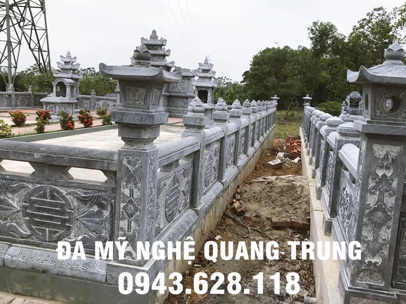 Làm Lan can đá tại Hòa Bình - Đá Mỹ Nghệ Quang Trung Ninh Bình