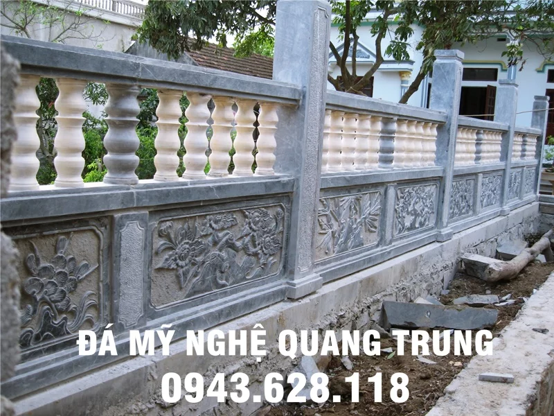 Làm Lan can đá tại Lai Châu - Đá Mỹ Nghệ Quang Trung Ninh Bình