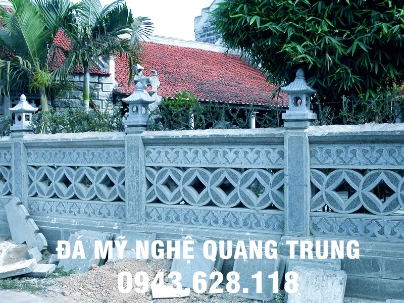 Làm Lan can đá tại Phú Thọ - Đá Mỹ Nghệ Quang Trung Ninh Bình