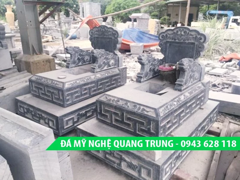 Lăng mộ đá, Mộ đá và các vấn đề tâm linh liên quan khi xây dựng - Nghệ nhân Quang Trung 15 Mẫu mộ đá đẹp, mộ đá cao cấp Quang Trung