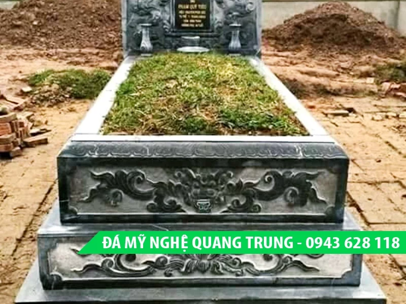 Lăng mộ đá, Mộ đá và các vấn đề tâm linh liên quan khi xây dựng - Nghệ nhân Quang Trung 28 Mẫu mộ đá đẹp