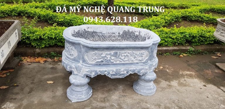 Mẫu Bể Đá Bầu Dục Đẹp của Đá Mỹ Nghệ Quang Trung