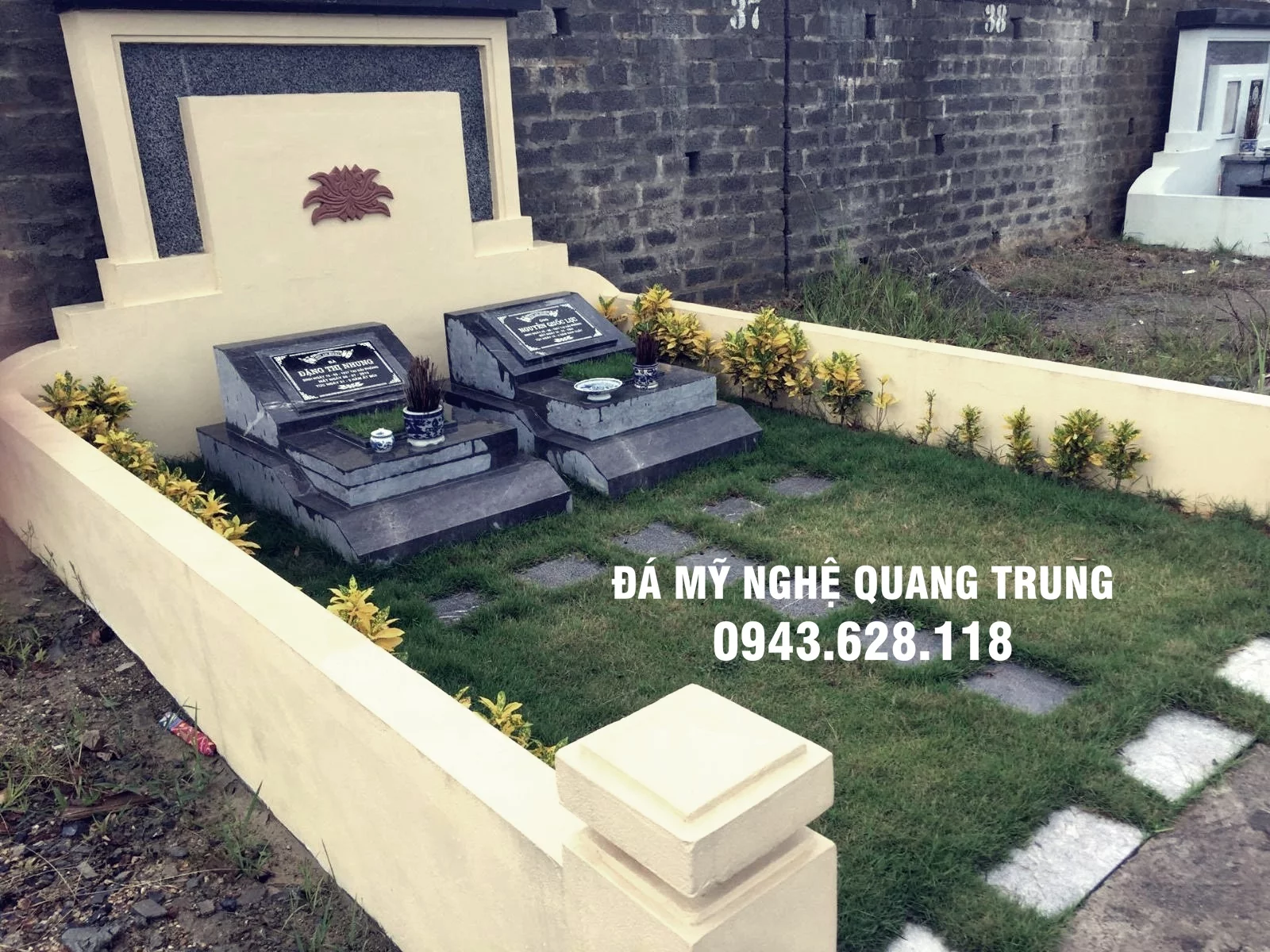 Khu Lang mo da xanh nguyen khoi với chi phí hợp lý, đơn giản