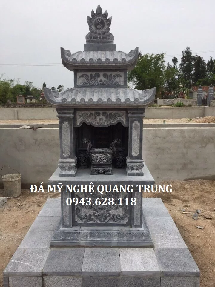 10 Mẫu Lăng Thờ Đơn Đá Đẹp - Đá Mỹ Nghệ Quang Trung Ninh Bình