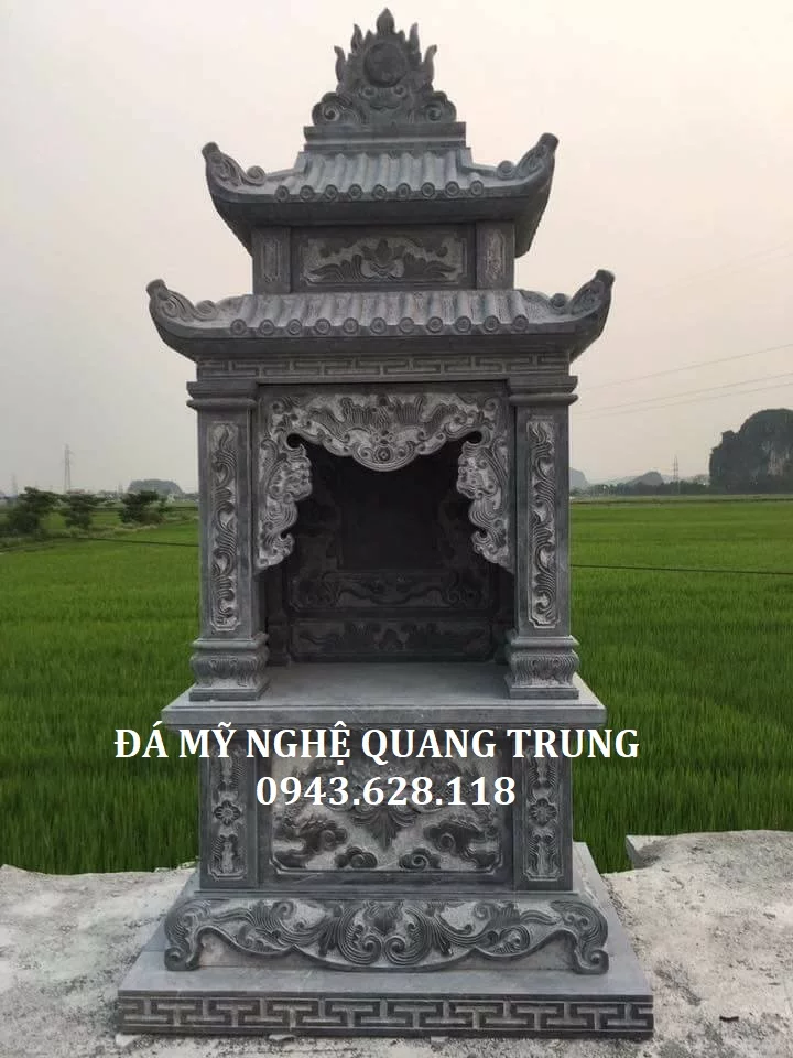 10 Mẫu Lăng Thờ Đơn Đá Đẹp - Đá Mỹ Nghệ Quang Trung Ninh Bình