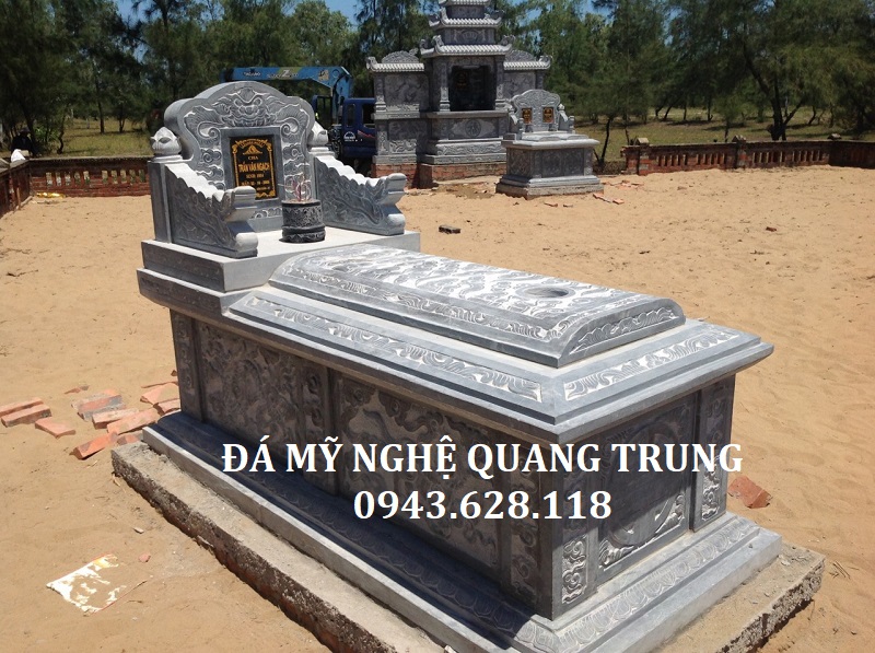 MẪU MỘ ĐÁ ĐƠN 13 Lăng mộ đá, Mộ đá Ninh Bình