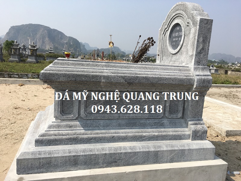 MẪU MỘ ĐƠN 05 Lăng mộ đá, Mộ đá Ninh Bình