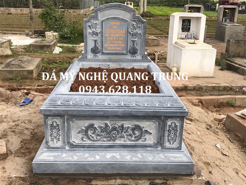 MẪU MỘ ĐƠN 08 Lăng mộ đá, Mộ đá Ninh Bình