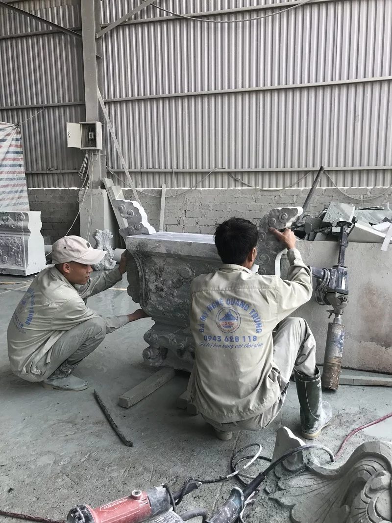 Cơ sở sản xuất - Đá Mỹ Nghệ Quang Trung Ninh Bình