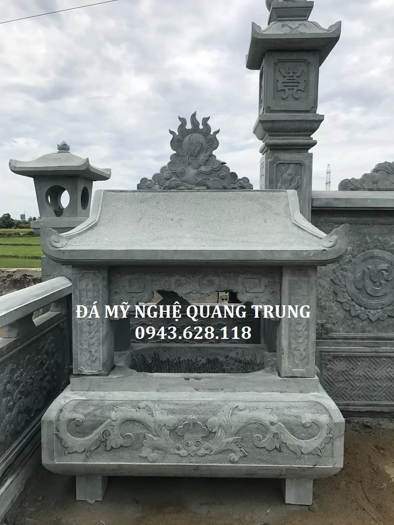 LÒ HOÁ SỚ ĐÁ XANH RÊU CAO CẤP