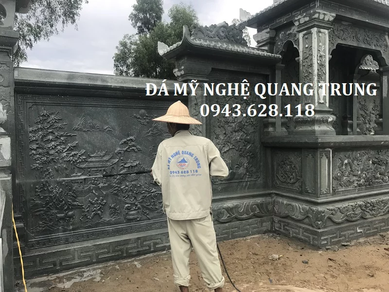 LĂNG MỘ ĐÁ XANH RÊU FGJ