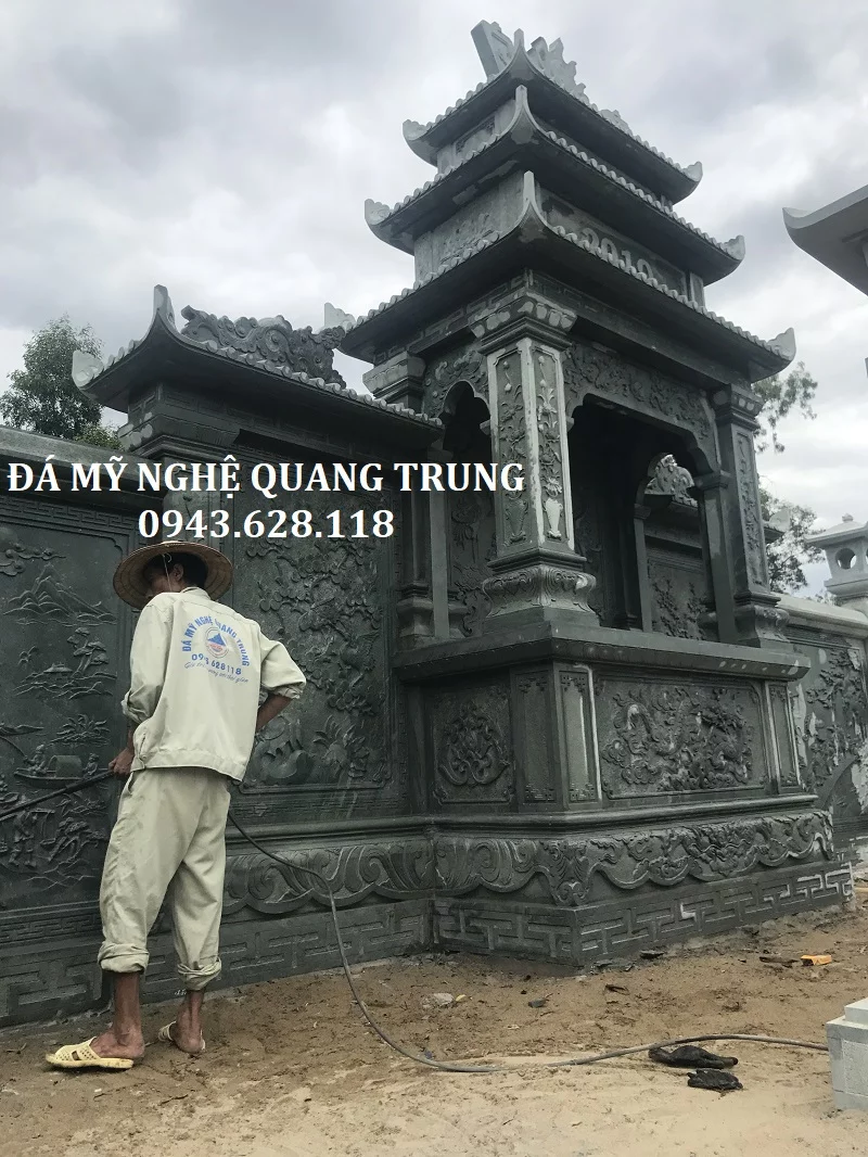 LĂNG MỘ ĐÁ XANH RÊU Đ