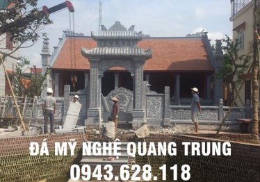 Cổng đá nhà thờ họ đẹp