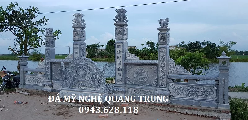 TỔNG THỂ CỔNG ĐÁ KHU LĂNG MỘ
