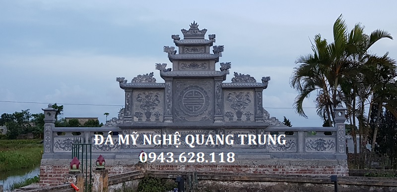 TỔNG THỂ MẶT SAU KHU LĂNG MỘ Lăng mộ đá, Mộ đá Ninh Bình