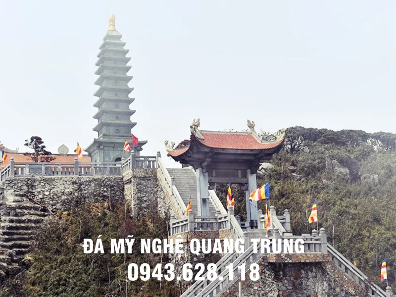Bao thap da 11 tang tai Dinh nui Fansifan do Da my nghe Quang Trung tu van lap dat