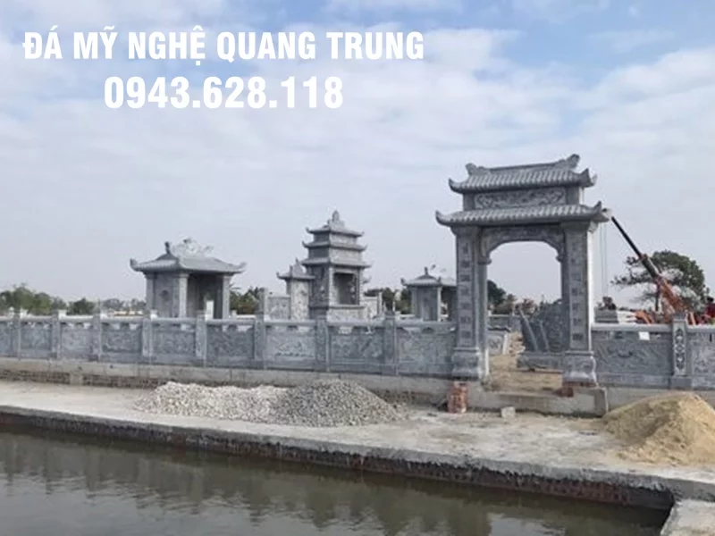 Cong da khu lang mo da dep tai Hai Phong