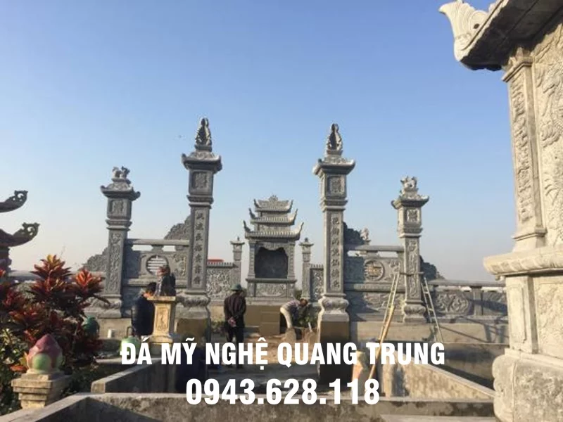 Mau Cong da DEP khu lang mo dep Quang Trung