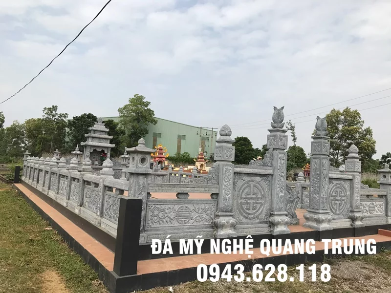 Mau cong tru da dep cua Khu lang mo