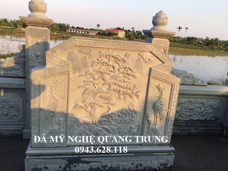 Chi tiet cuon thu da xanh reu dang vuong bo hai goc tren