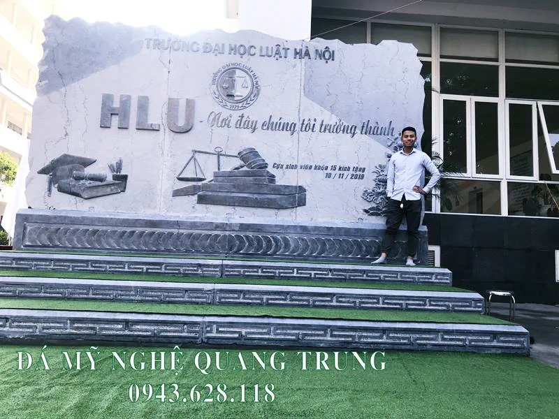 Tư vấn, thi công, lắp đặt Bia đá tự nhiên Trường Đại học Luật Hà Nội 60 Tư vấn, thi công, lắp đặt Bia đá tự nhiên Trường Đại học Luật Hà Nội - Đá Mỹ Nghệ Quang Trung Ninh Bình