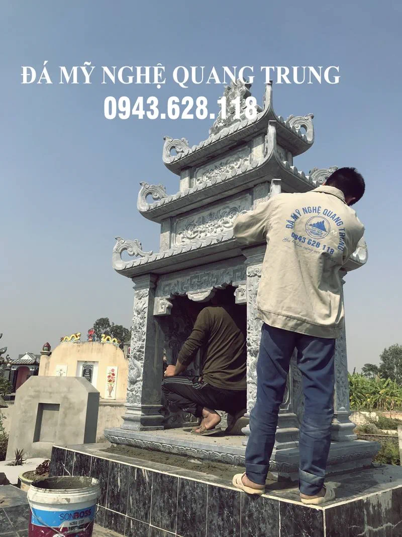 Gia công Lăng thờ đá ĐẸP