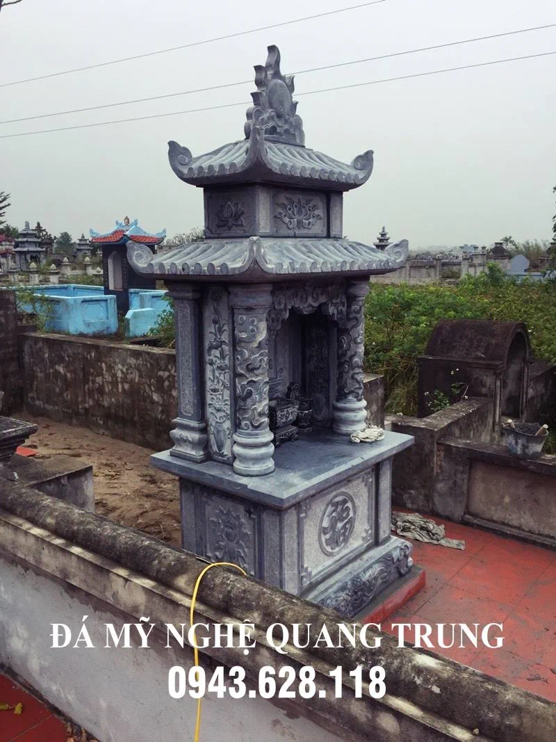 Lăng mộ đá, Mộ đá và các vấn đề tâm linh liên quan khi xây dựng - Nghệ nhân Quang Trung 35 Mo da Tam Son hai mai DEP