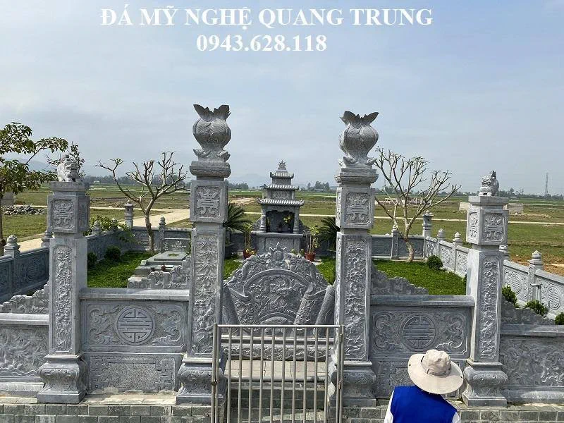 Cong vao cua Khu lang mo da DEP