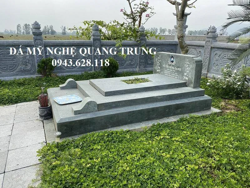 Lang mo da phu hop voi cac Hoa Vien nghia trang