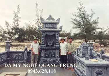 Khu Lang mo da Xanh reu - lang mo da dep Quang Trung