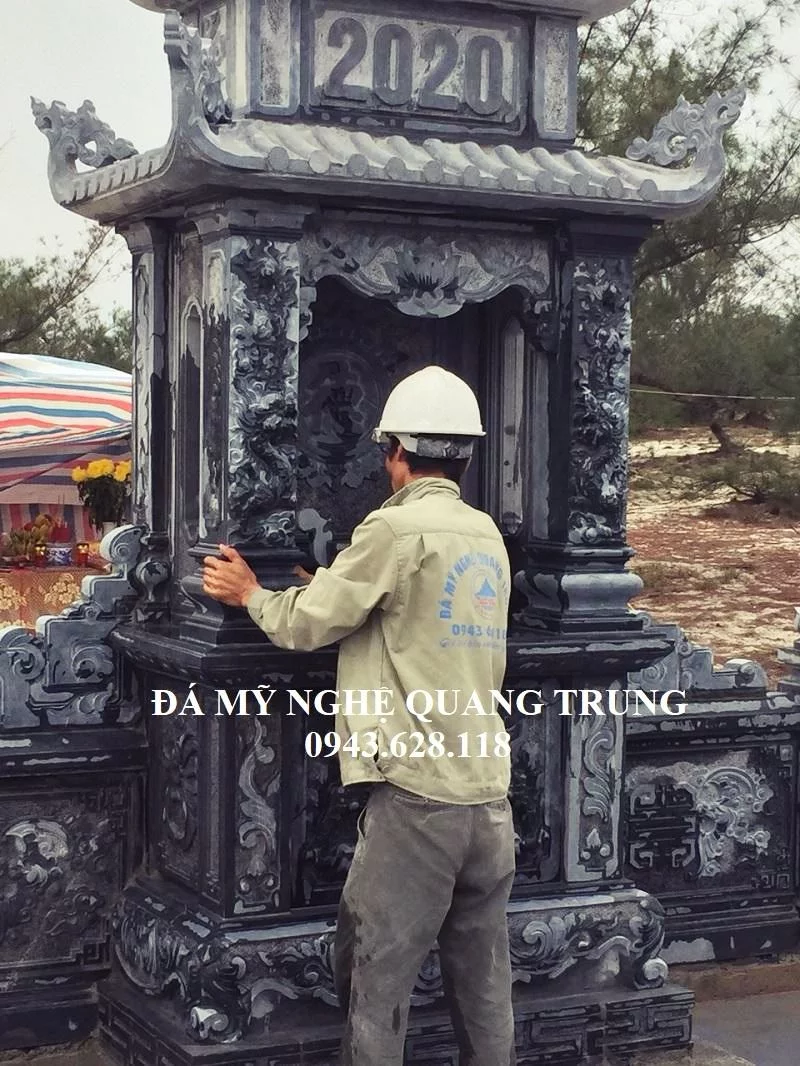 Lap dat Long dinh da xanh reu