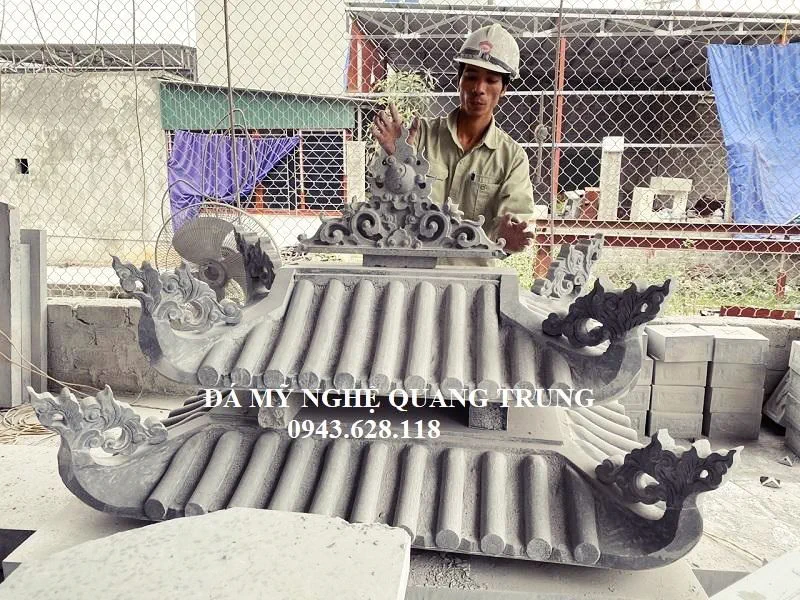 Mai duoc thiet ke theo mai dinh ngoi chay