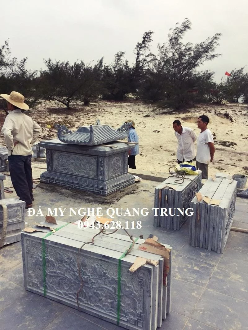 Tam Bung Lan can da xanh reu