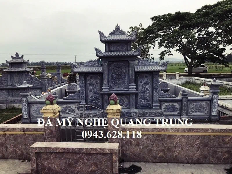 Chi tiet Mat sau cua Lang Tho Da Khu Lang Mo