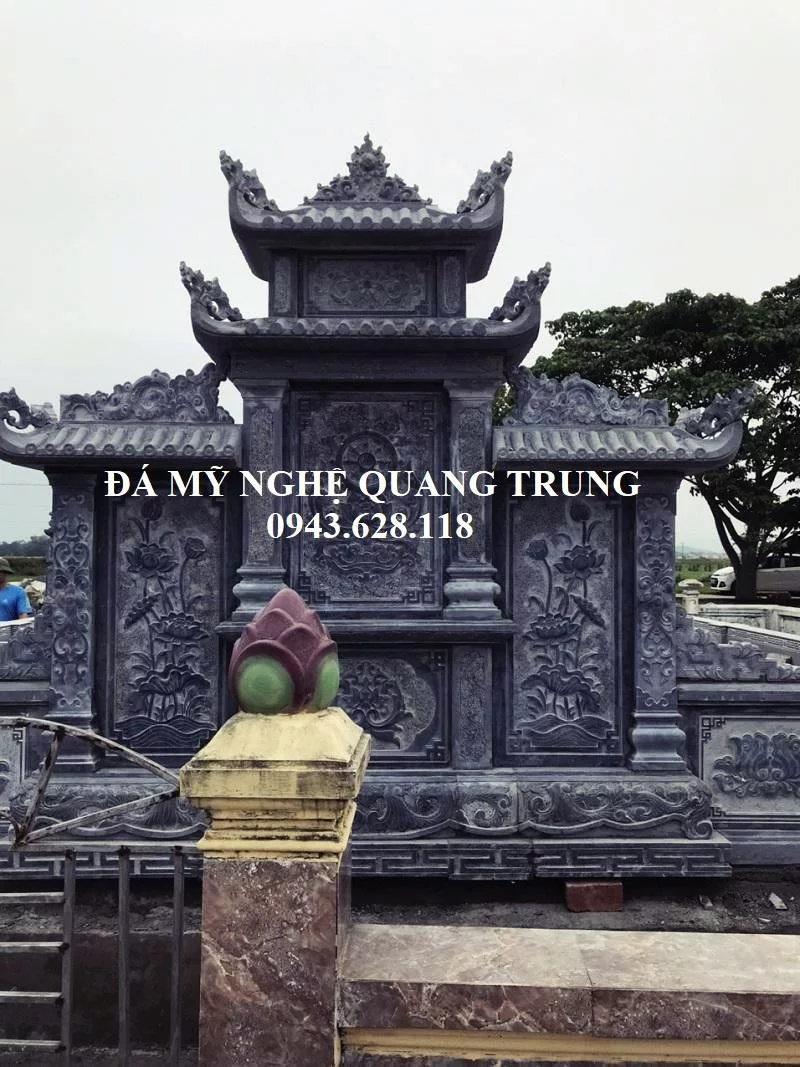 Phia Sau Lang Tho Da DEP Quang Trung