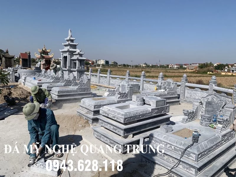 Xay Dung Khu Lang Mo Da DEP - Cao cap Quang Trung tai Bac Giang