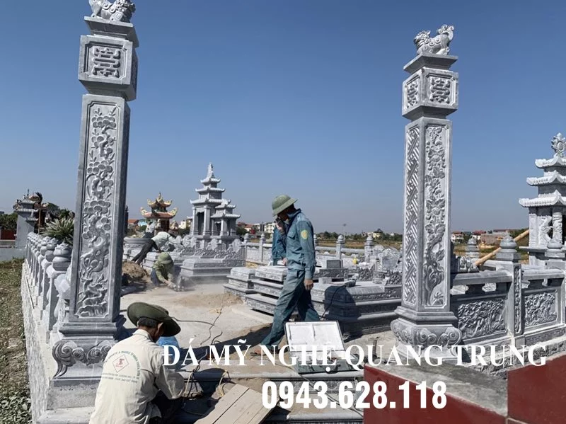 Xay dung Cong da vao Khu Lang Mo Da DEP